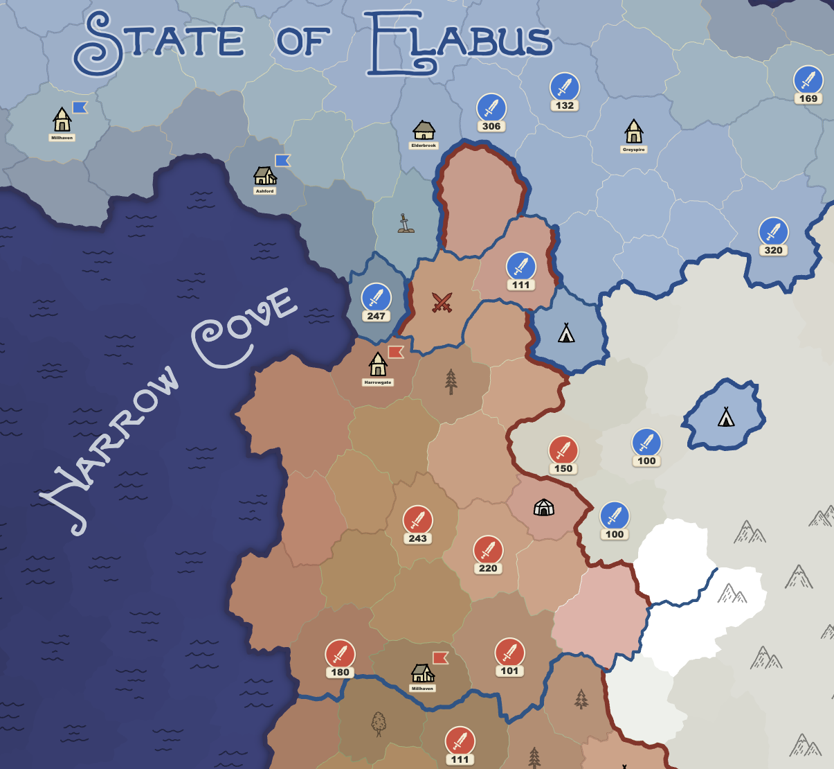 An offensive into the realm of Elabus